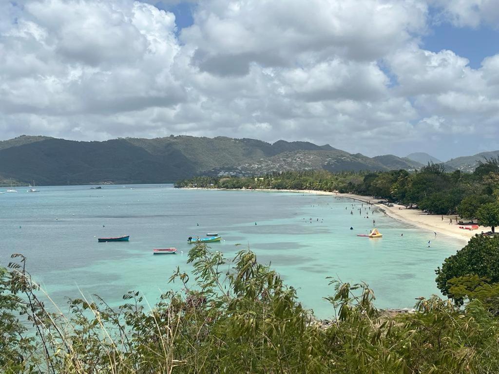 Agreable Appartement En Rez-De-Jardin A 450M De La Mer Sainte-Anne Bagian luar foto